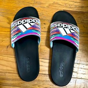 Adidas Flipflops size 11